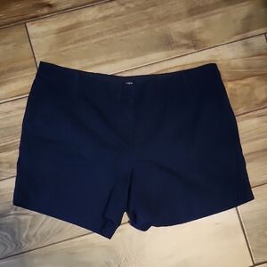 J. Crew Dark Blue Women's Bermudas